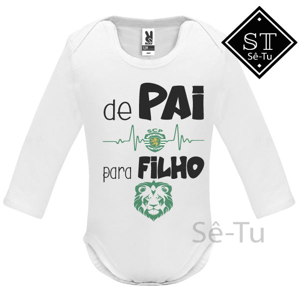 Body De Pai Para filho Sporting - Sê-Tu